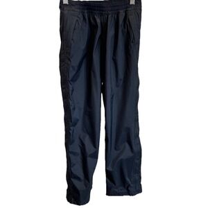 Columbia Parker Pond Rain Pants Black OMNI-TECH Waterproof Kids Youth Medium